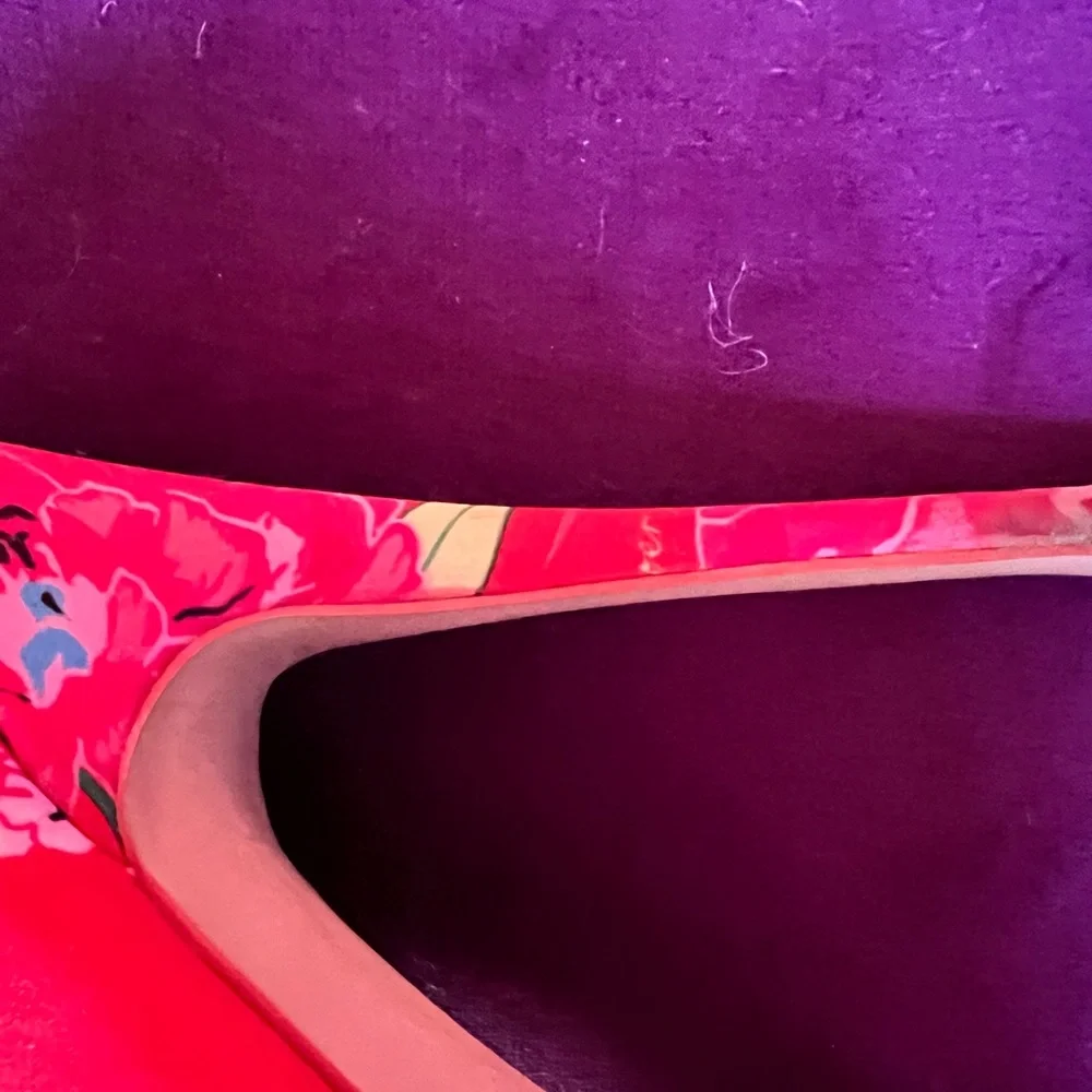 Aldo red floral boots - Picture 5 of 15